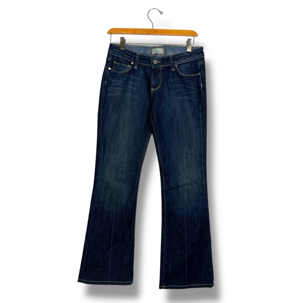 Paige Indigo Bootcut Stretch Jeans